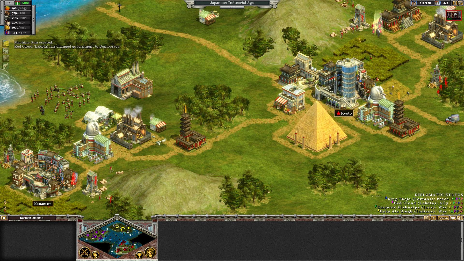 Rise Of Nations Extended Edition V0.2009 [trainer +12]